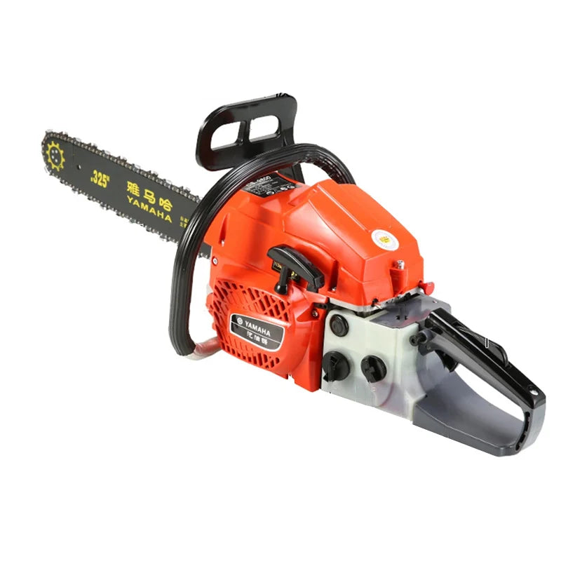 Professional 4-Stroke Chain Saw Petrol-Powered Wood Cutting Chainsaw Large Power Tree Pruning Saw for Forestry Work