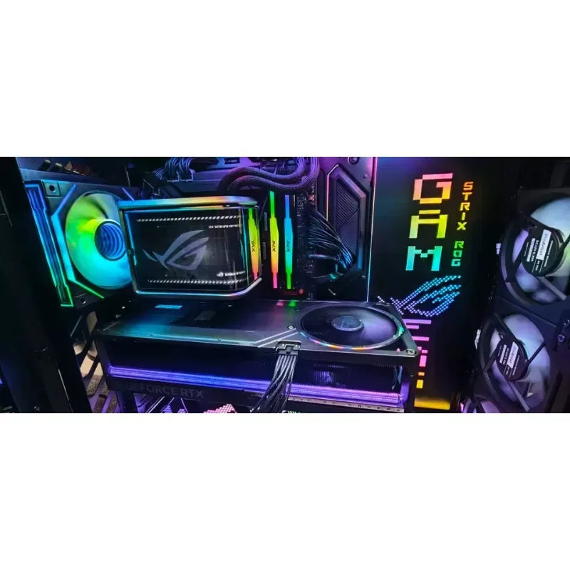 5080/5090D graphics card DIY assembly machine 9800x3d/9950x3d AI rendering game 5090 graphics card Genesis desktop computer host