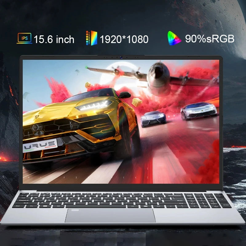 New 15.6" Gaming Laptop Intel Core i9 10980HK/9900 IPS 4K Gamer Computer 16GB RAM 1TB SSD M.2 Windows 11 Pro Office Notebook PC