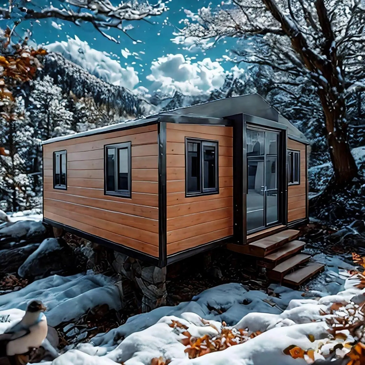 20Ft Container House Luxury Comfort Villa Prefabricated House Prefab Home Movable Modular Prefab Home Detachable Container House