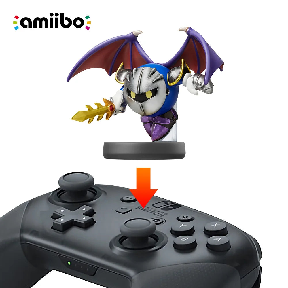 Meta knight smash -Nintendo Amiibo Game Console Interaction Model For Nintendo Switch OLED Lite