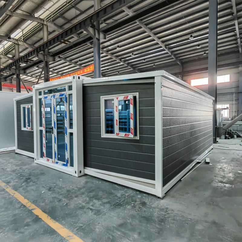 Customized Modular House 3 Bedroom Durable Modulares Containerhaus Capannone Prefabbricato Modular Steel House Homes With Bathro