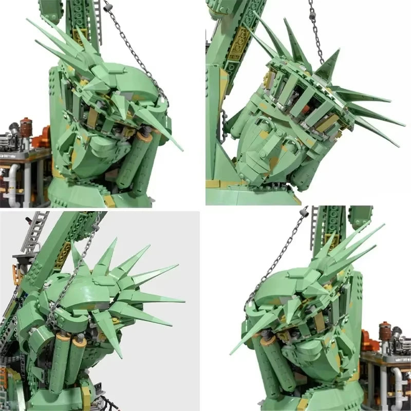 2026 Chinese building Big movie Doomsday Castle,  Castle  Goddess Compatible with  Model DIY Building Blocks  Toy GiftS