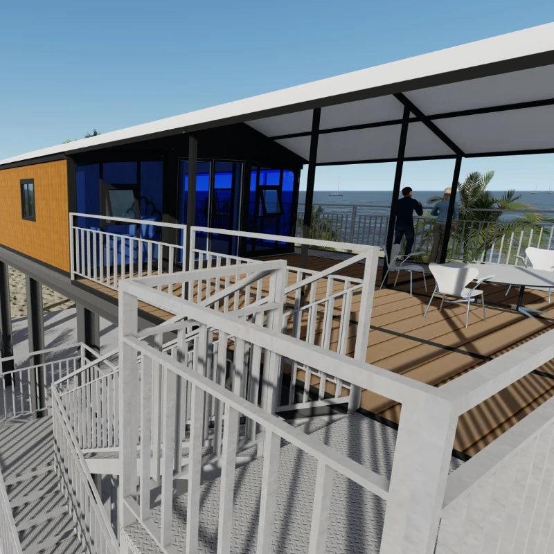 Container House Widely Application Prefabricated Folding Container House Comfortable Convenient Mobile Home for New Zealand