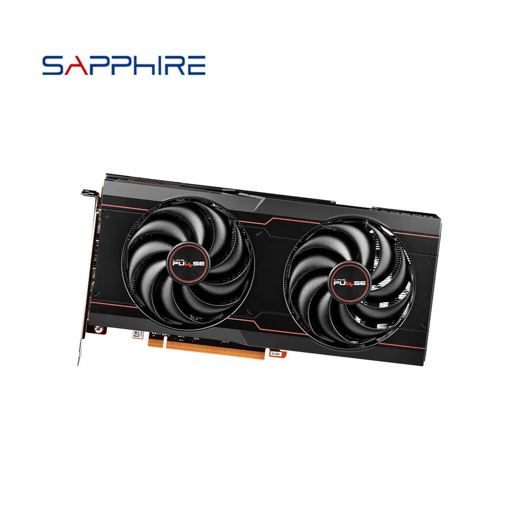 Sapphire RX 6600XT 8GB Video Card GPU AMD Radeon RX6600 Graphics Cards Desktop PC Computer Game
