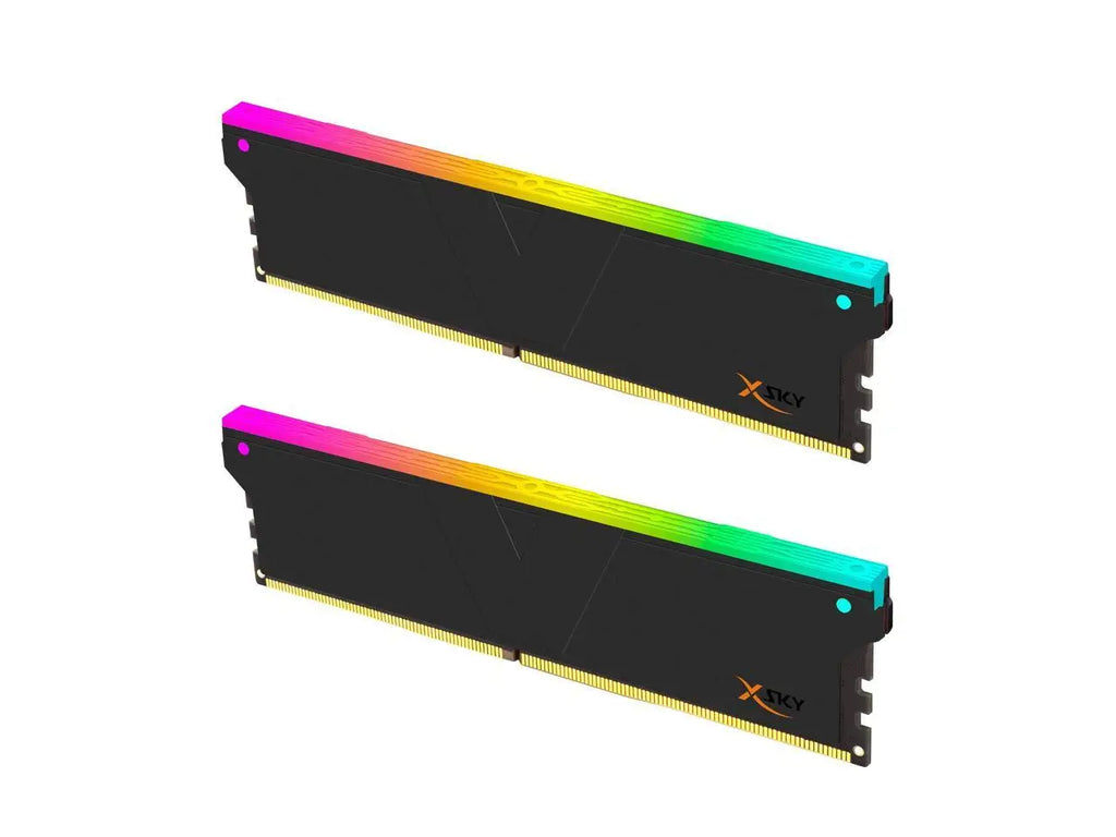 V-COLOR Manta XSky DDR5 32GB (2x16GB) 6000MHz CL30 SK Hynix IC RGB Gaming Desktop Memory Module Black, for AMD EXPO TMXSAL1660830KWK