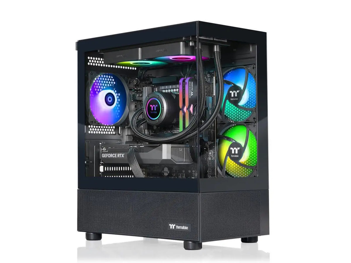 Thermaltake Gaming Desktop Pc Ne I1460Tg-V170B Intel Core I5-14600K 32Gb Ddr5 1Tb Ssd Geforce Rtx 5060 Ti