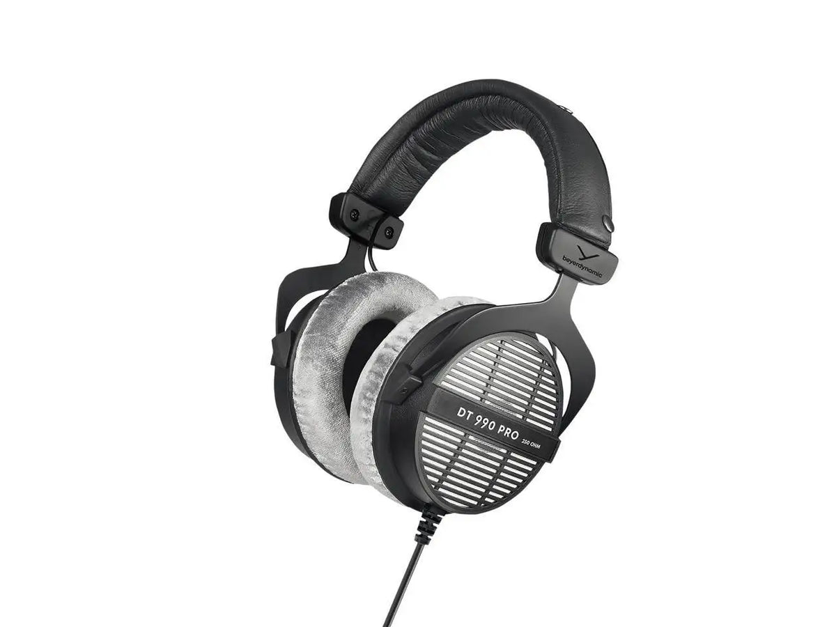 Beyerdynamic DT 990 Pro 250 Ohm Studio Headphones for Mixing, Mastering, and Editing (open-back)