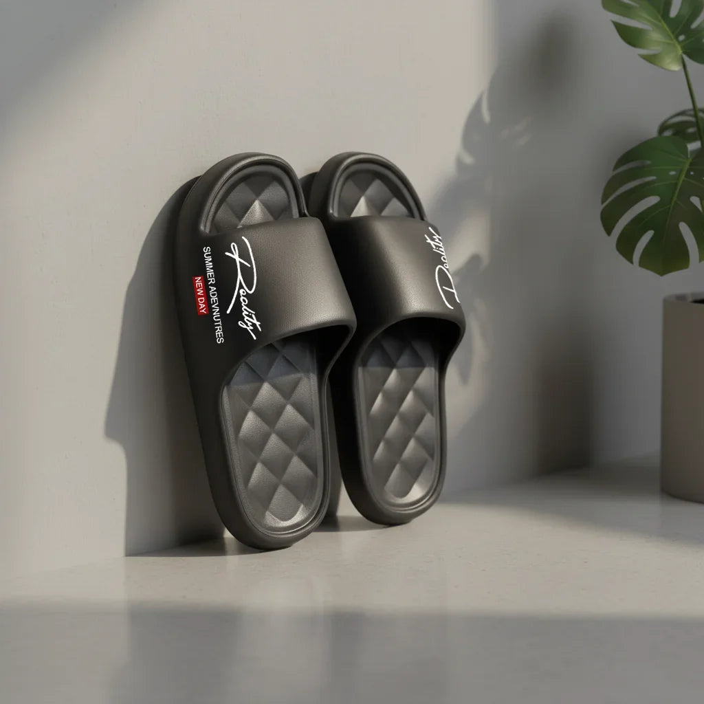 Summer innovative Design EVA Men's Shoes, Soft and lightweight Home Slippers, Suitable for Indoor and Outdoor Leisure Activities