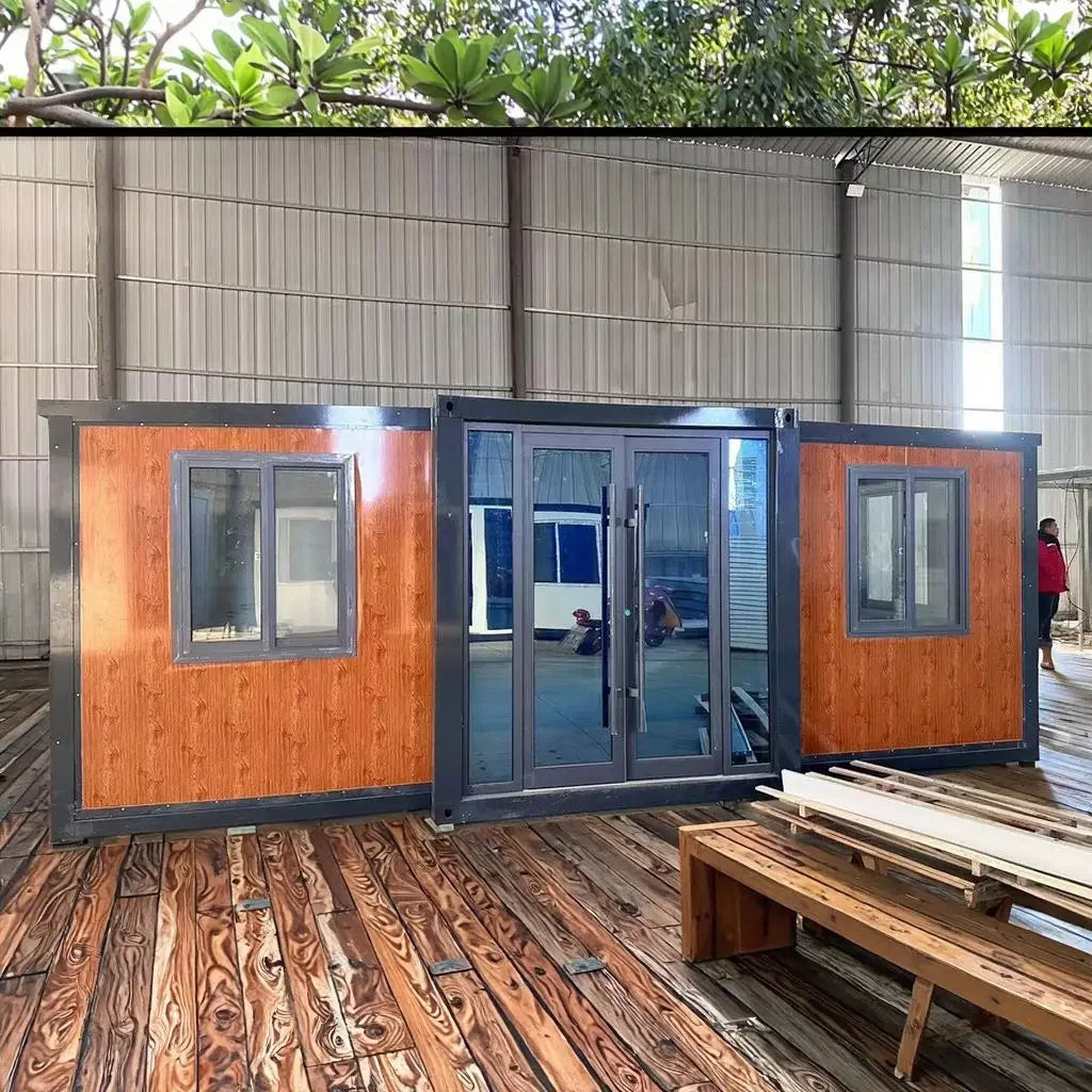Prefabricated Container House 36㎡ Modern Portable Folding Tiny Home 2/3 Bedroom Modular Luxury Expandable Container House for US