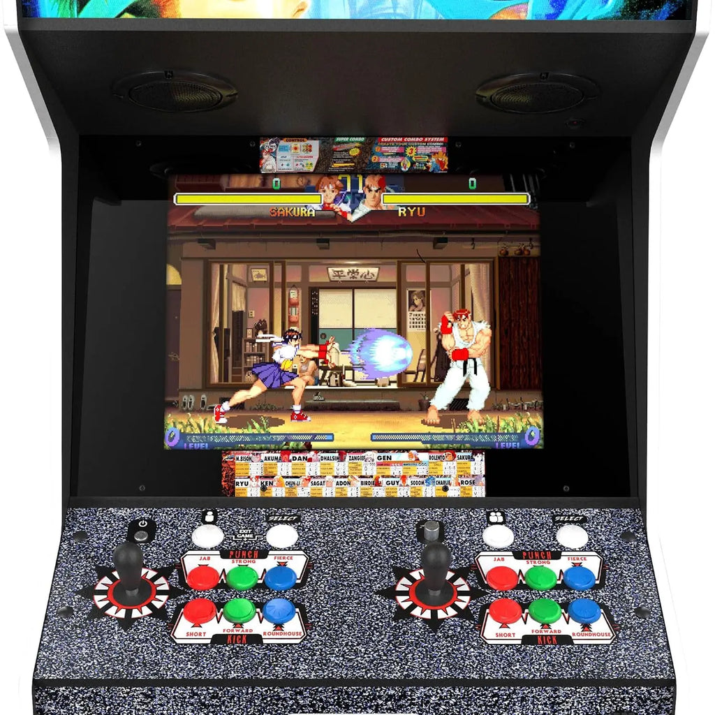 Street Fighter Alpha 2 XT - Home Arcade Machine for Game Room, Man Cave, and Family Entertainment, Custom