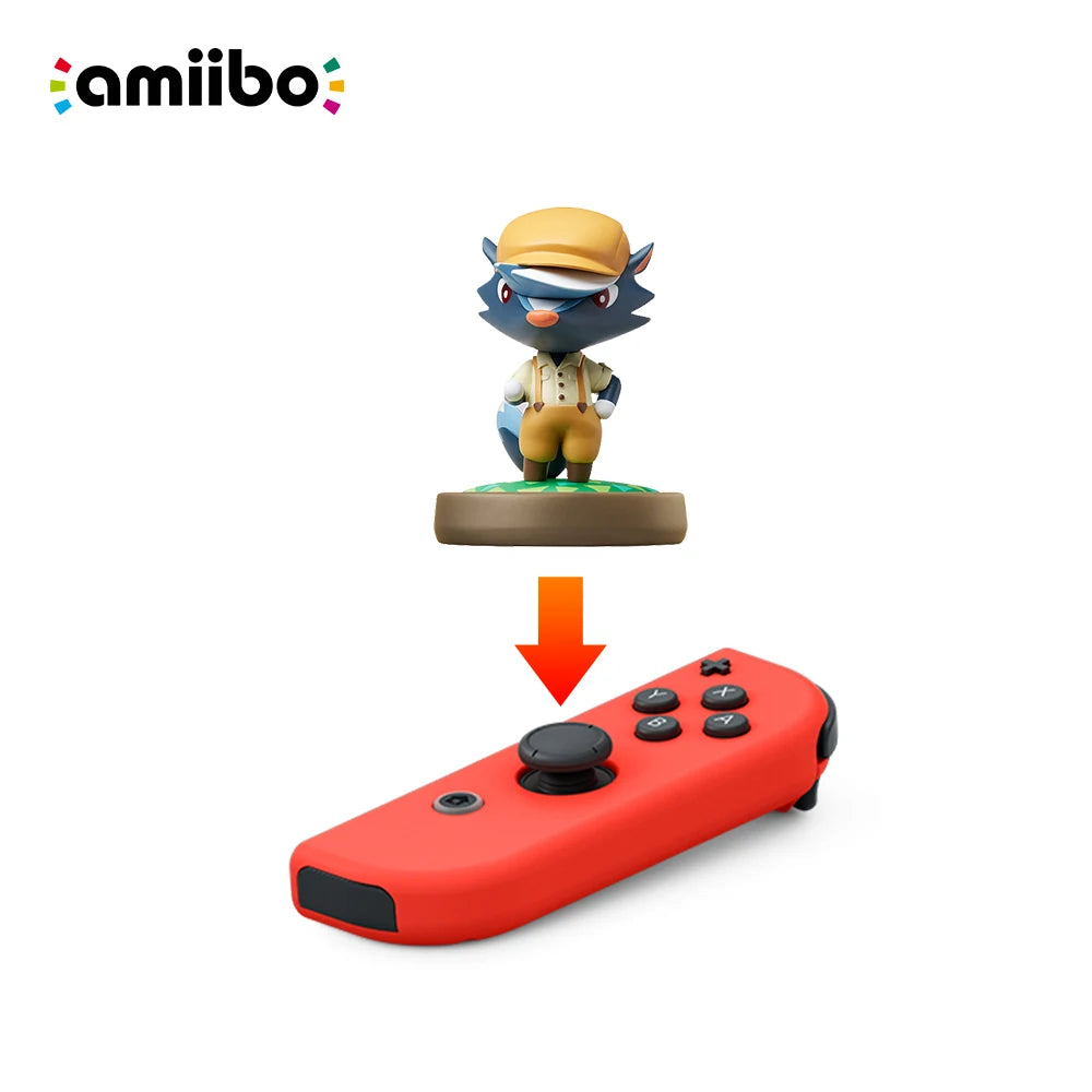 Nintendo Amiibo Figure - Animal Crossing Series -Rover/Tom Nook/Reese/Lottie/Kicks/Isabelle/Summer/Blathers for Nintendo Console