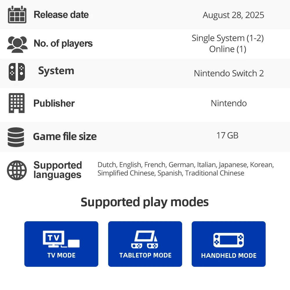 Nintendo Switch 2 Game  -Kirby and the Forgotten Land  + Star-Crossed Worldr - NS2 Switch Game Card