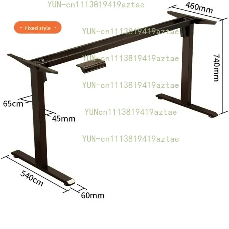 Dual Motor Smart Electric Height Adjustable Desk Leg Frame, Ergonomic Lifting Table Support Bracket, DIY Standing Desk Base