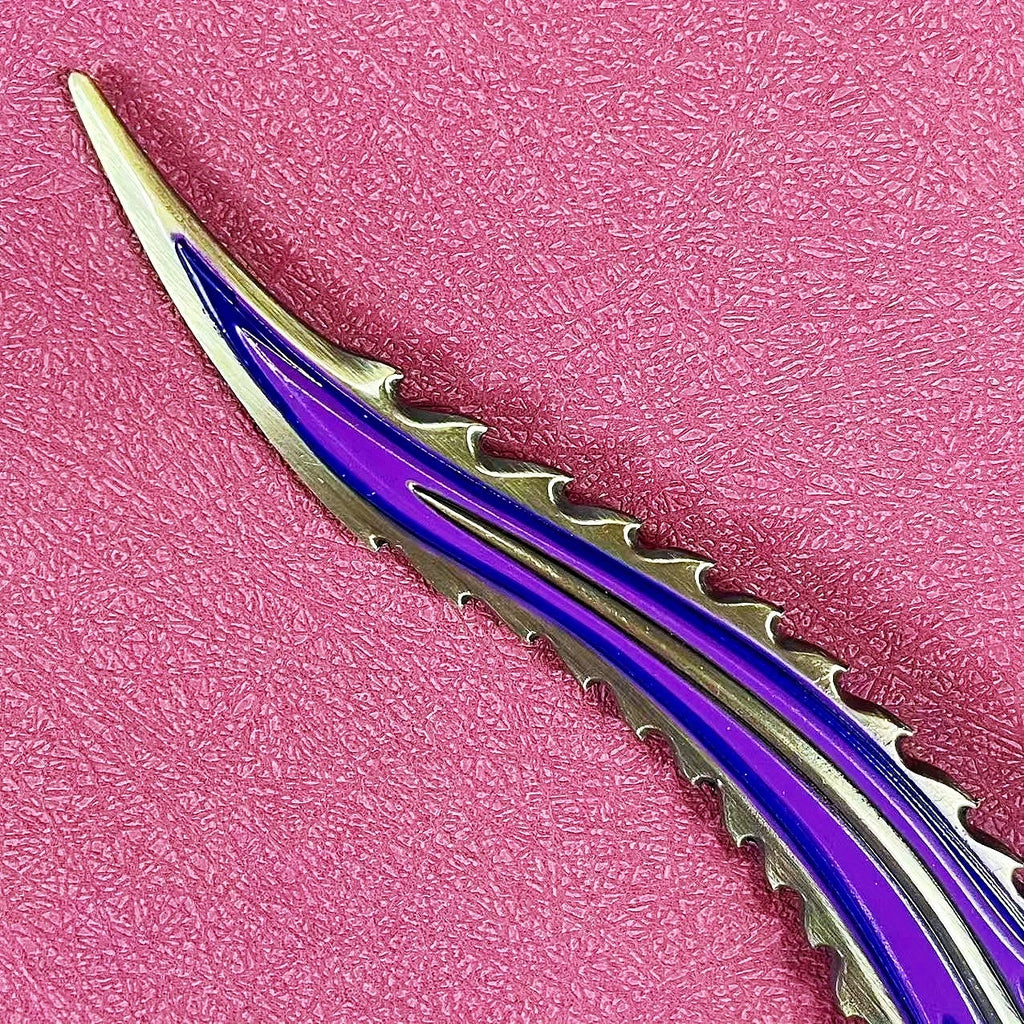 11inch Metal Naraka Bladepoint Katana Sword Blade Anime Steel Ninja Knife Real Size Japanese Katana Original Samurai Sabre Toy
