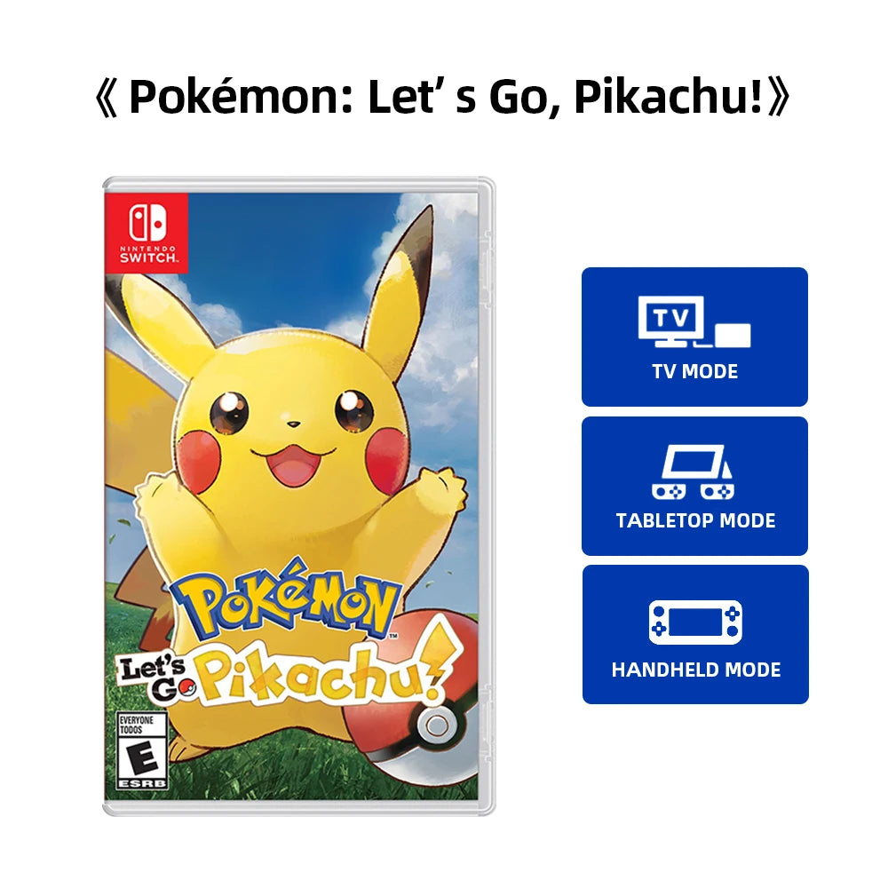Nintendo Switch Game Deals - Pokemon Legends Arceus /Shield/Sword/Mystery Dungeon/ Let’s Go , Pikachu Game Card