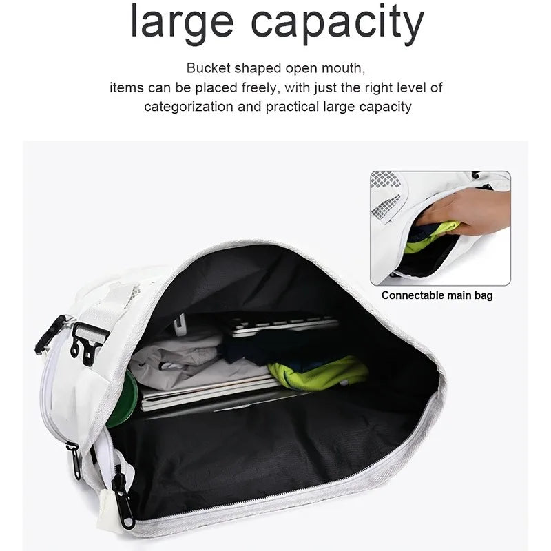 Tennis bag / Tennis backpack - Suitable for both men and women - Can hold 2 tennis rackets - Includes shoe compartment - Large P