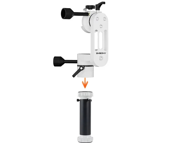 حامل تلسكوب سمتي SV225/SV225T من سفبوني قابل للتعديل مع إزاحة دقيقة، لرصد النجوم والفلك ومراقبة الطيور
