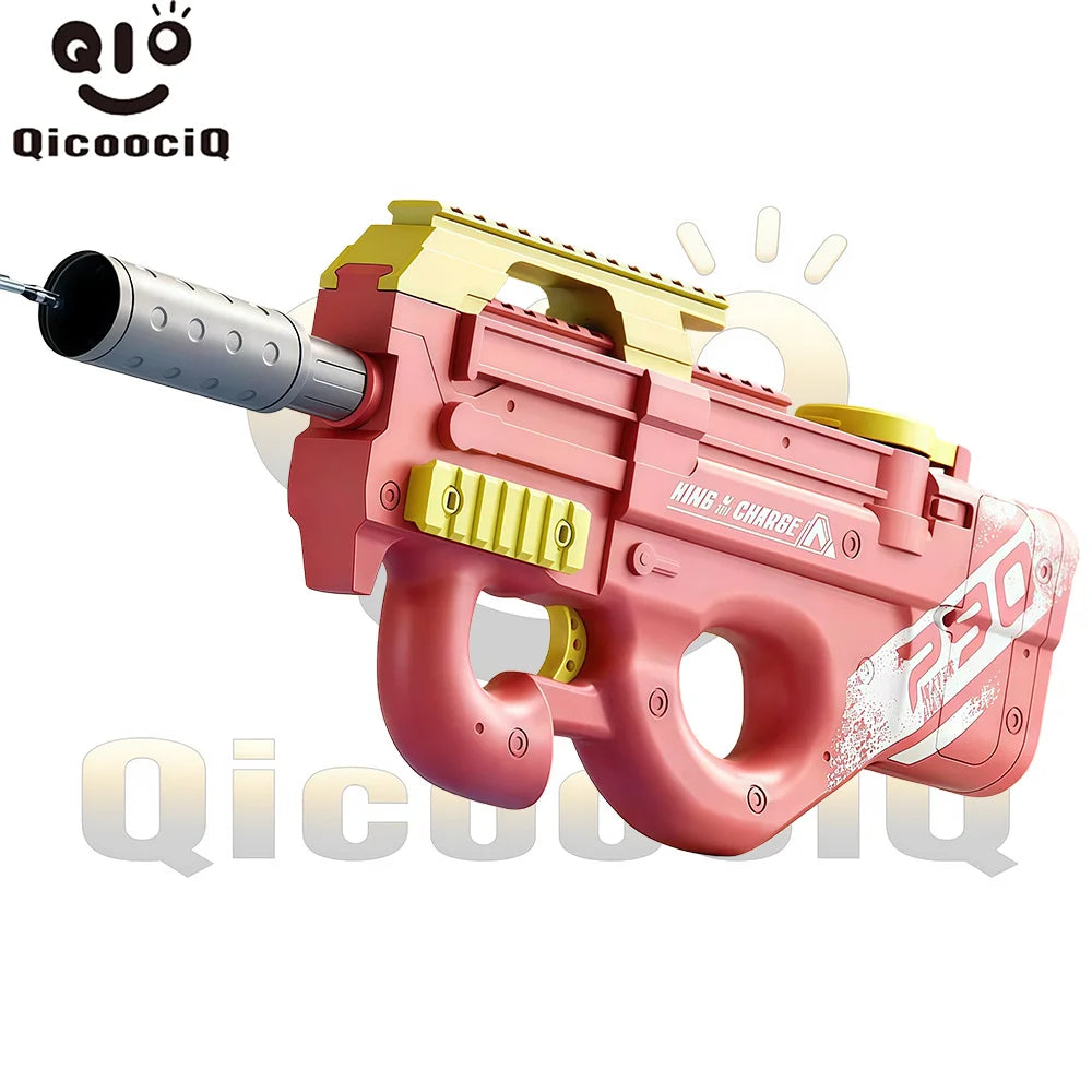 Electric Water Gun, Automatic Squirt Guns withFT Range with Large Capacity,  Water Blasters for Kids Boys Adults Outdoor Summer