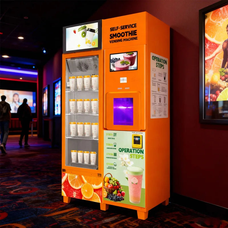 Custom Large Capacity Refrigerated Lift Smoothie Vending Machine - Vending Machine Supplier
