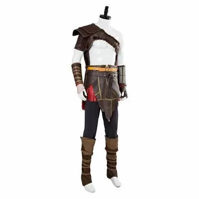 New Anime Kratos Nordic costume role-playing costume armored Spartan battle suit &amp adult custom Halloween