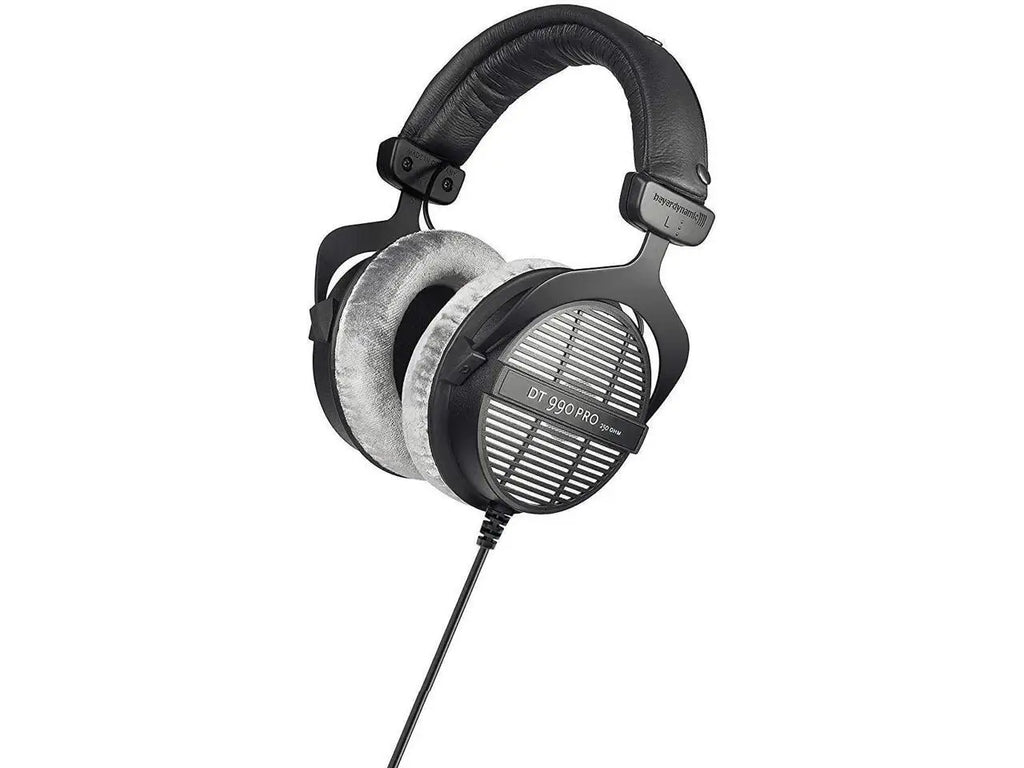 Beyerdynamic DT 990 Pro 250 Ohm Studio Headphones for Mixing, Mastering, and Editing (open-back)