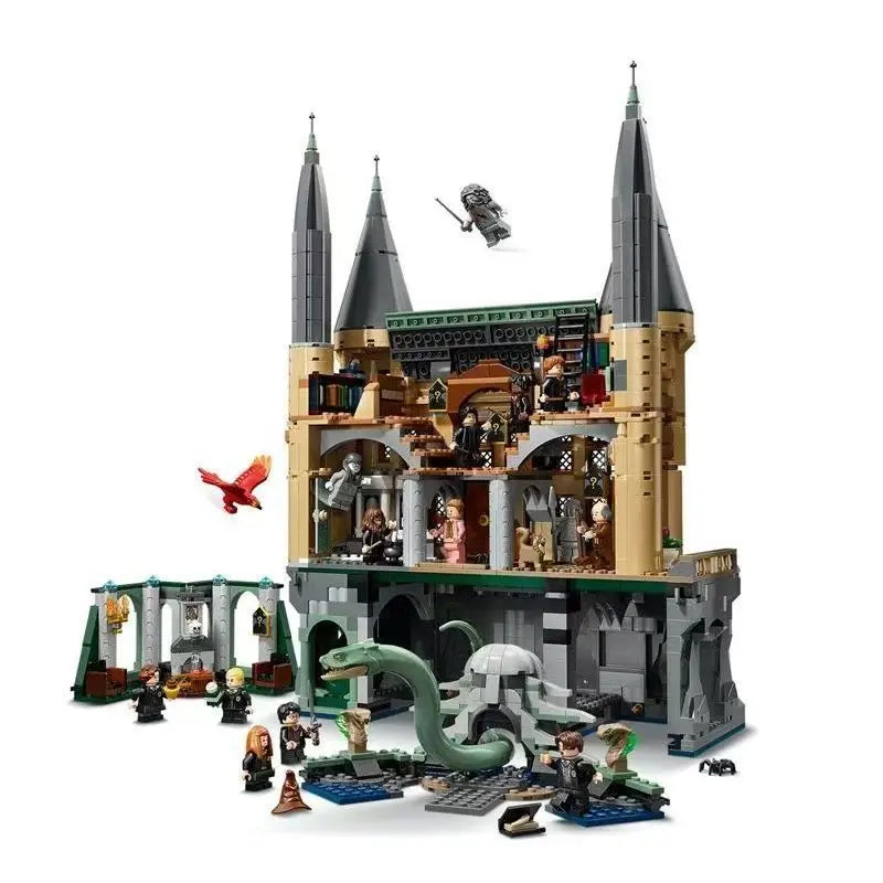 New European castle building blocks for 2026, suitable for home living room decoration and holiday gift giving
