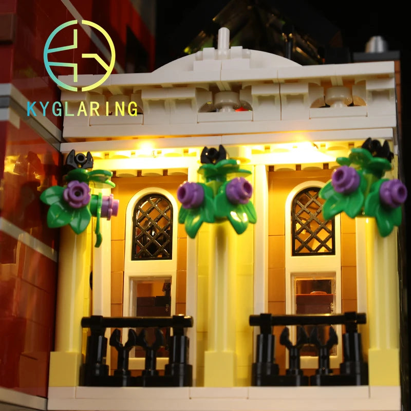 Kyglaring LED Kit For 10312 Jazz Club Lighting Set DIY Toys  (Not Included Building Blocks)