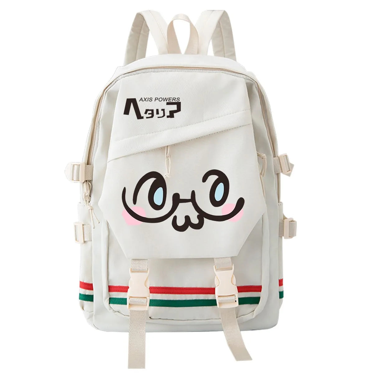 Axis Power Hetalia Backpack ‌fashion Cartoon Cute Print Student Schoolbag Men Women Lightweight Large Capacity Travel Backpacks