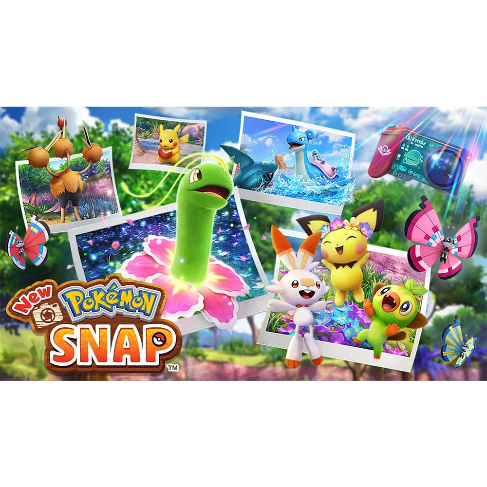 Original New Pokemon Snap Nintendo Switch Game Deals Original Physical Game Card Simulator Game Genre for Switch OLED Lite