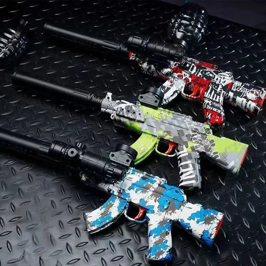 Set Electric Splatter Blaster Toy, Outdoor Team Games, Christmas, Halloween, Birthday, New Year Gift for Ages 14+