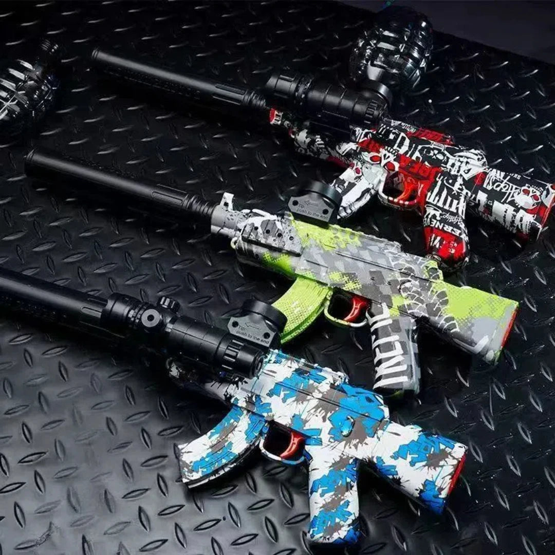Set Electric Splatter Blaster Toy, Outdoor Team Games, Christmas, Halloween, Birthday, New Year Gift for Ages 14+