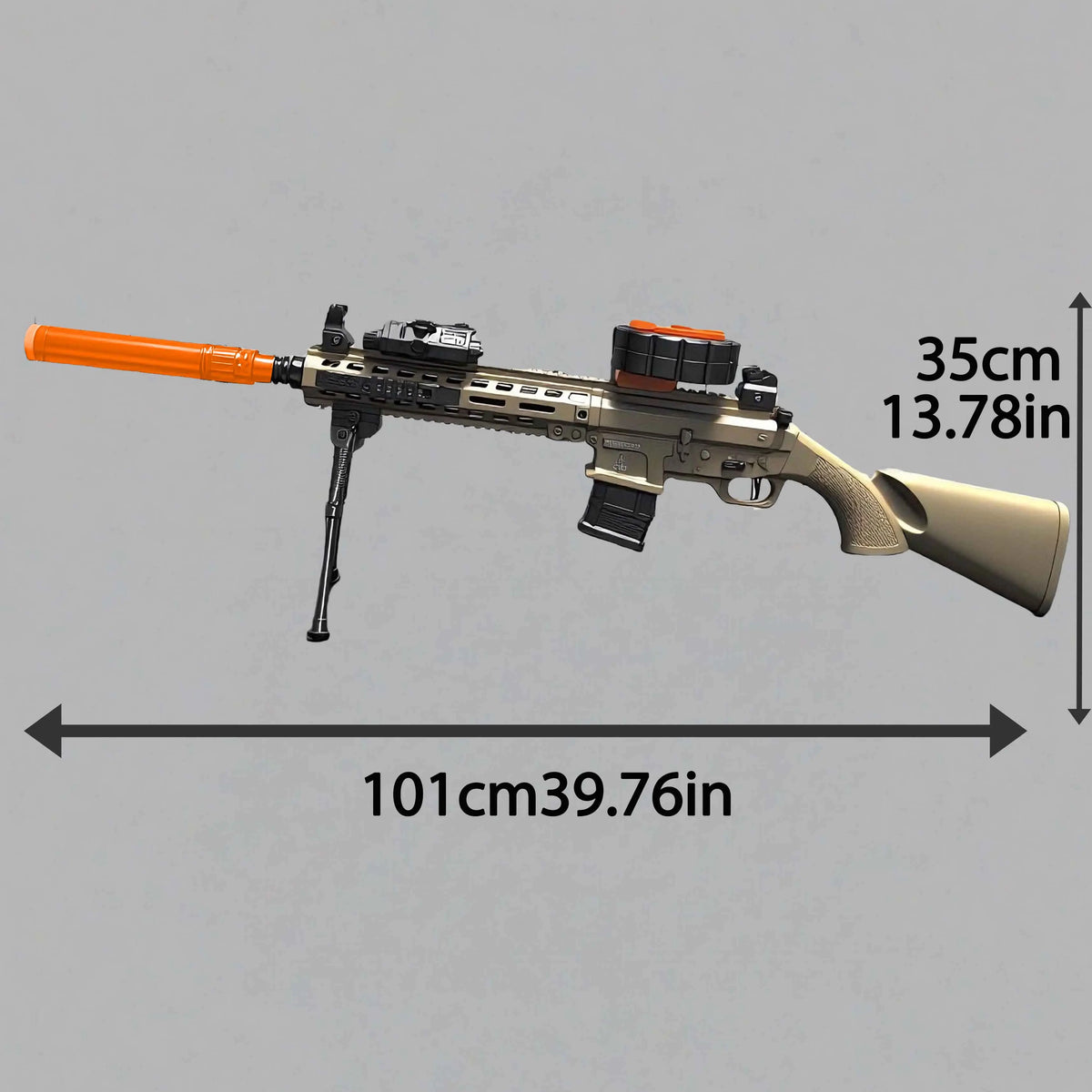 SCR Gel Water Ball Blaster，for Outdoor Activities Game Party.2MODE:Hand Movement And Electric Full Auto(without water beads)