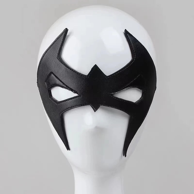 Game Bat Arkham City Clothes Cosplay Costume Dick Grayson Role-playing Bodysuit Halloween Carnival Outfit  With Shoe Covers