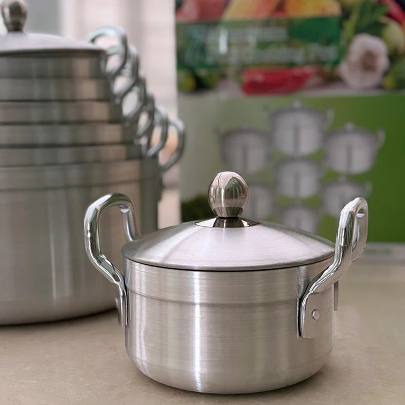 Wholesale Aluminum Kitchenware Set Soup Pot Thickened Cookware Set Hot Selling Soup Pots 14pcs Juego De Ollas Casseroles