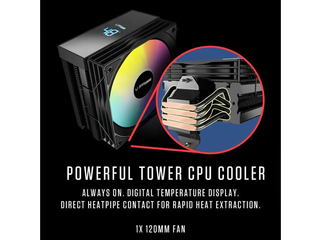 Zotac GAMING MEK AI-Enhanced Gaming PC Desktop Computer - NVIDIA GeForce RTX 5060, AMD Ryzen 5 5500 4.2GHz, 16GB RGB DDR4, 1TB NVME M.2 SSD, 650W 80+ GOLD PSU, WiFi 6E, Windows 11 Home
