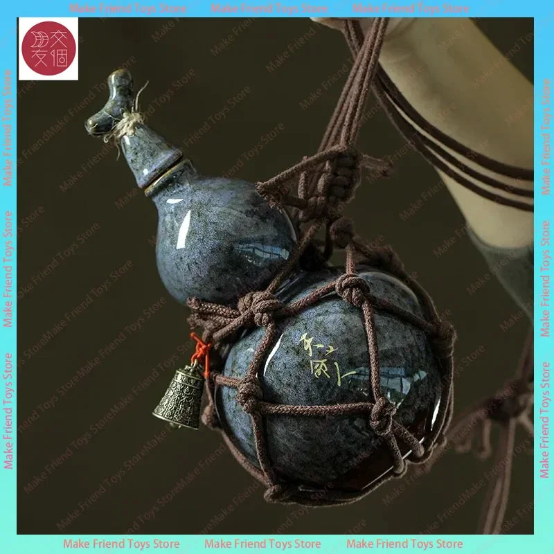 800ml Wukong Bottle Gourd Ceramic Cup Destiny Of Heaven Net Bag Wine Gourd Set Diagonally Across The Hot Water Kettle Ancient