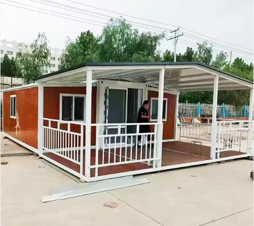 Container House Mobile House Double-wing Folding House Stylish Compact Expandable Waterproof Modern Modular Hot Sale