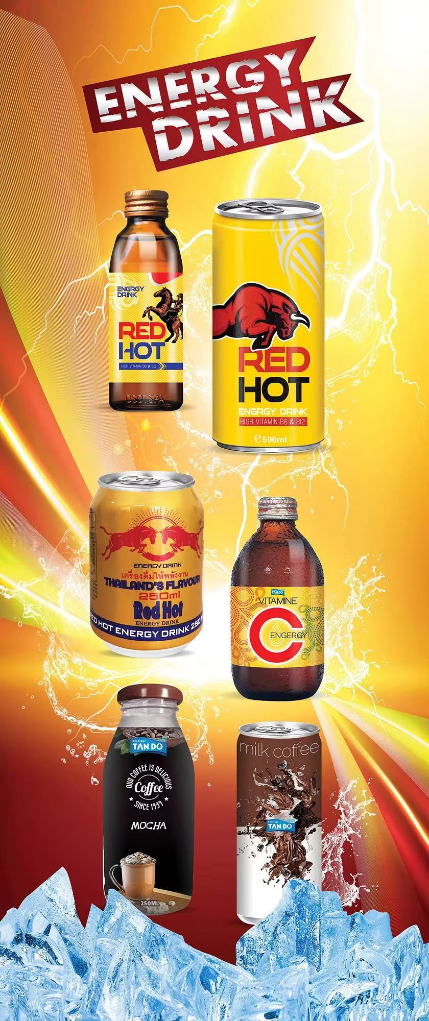 Protein Energy Drink - 500ml Aluminum Can