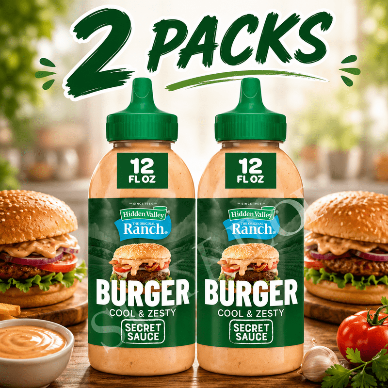 Ranch Cool Burger Sauce, 2-Bottle Collection