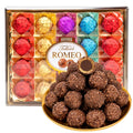 Individually Wrapped Nut Chocolates in Acrylic Gift Box