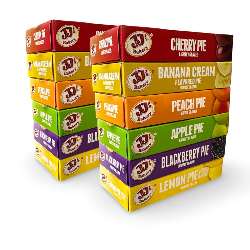 Bakery Glazed Fruit-Flavored Pies - 12 Pack, 4 oz Each