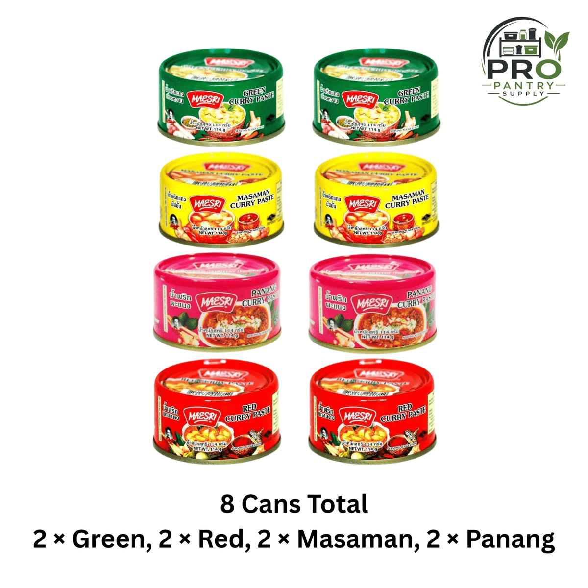 Thai Curry Paste Variety Set