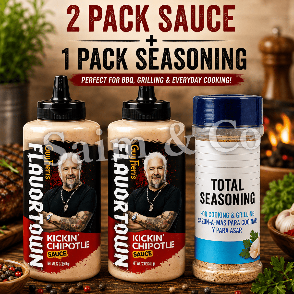 Sauce and Seasoning Combo