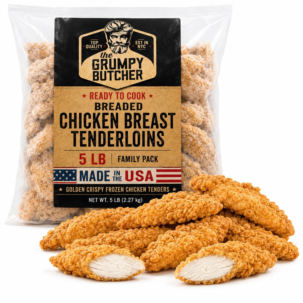 Grumpy Butcher Large Breaded Tenderloins