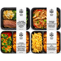 Grumpy Butcher Chef-Crafted Gourmet Meals Sampler - World Flavors 4 Pack