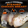 Grumpy Butcher Wellness Steam-Cooked Boneless Chicken - 8 Pack, 10 oz Each