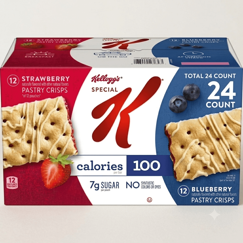 Pastry Pack 24 Individual Snack Bars