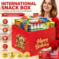 Premium 25-Style International Snack Box