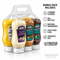 Gourmet Sauce & Mustard Set, 8 oz Bottles, 4-Pack